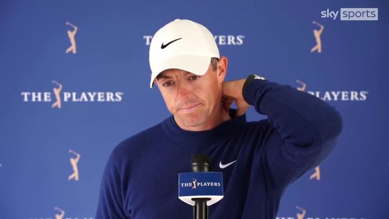 McIlroy, speaking after missing the cut at The Players, said he was 'ready to get back to being a golfer'