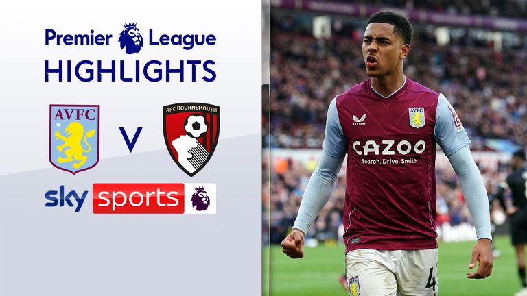 Aston Villa vs Bournemouth highlights 