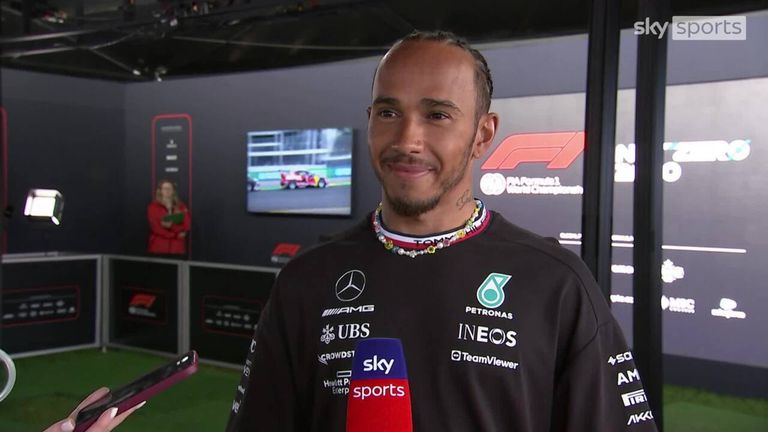 Lewis Hamilton says its an 'amazing feeling' to extract more from the Mercedes this weekend after qualifying in third place.