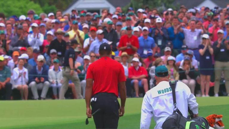 From his 1997 Masters victory to claiming his 15th major title in 2019, we look back at the best moments from Tiger Woods' five wins at Augusta National