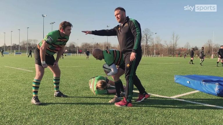 James Cole visited Grasshoppers RFC earlier this year to see what they make of the RFU's decision to reduce the legal tackle height across community rugby