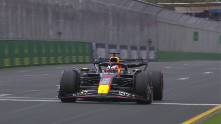 Max Verstappen takes pole in Australia, George Russell out qualifies teammate  Lewis Hamilton to second on the grid.