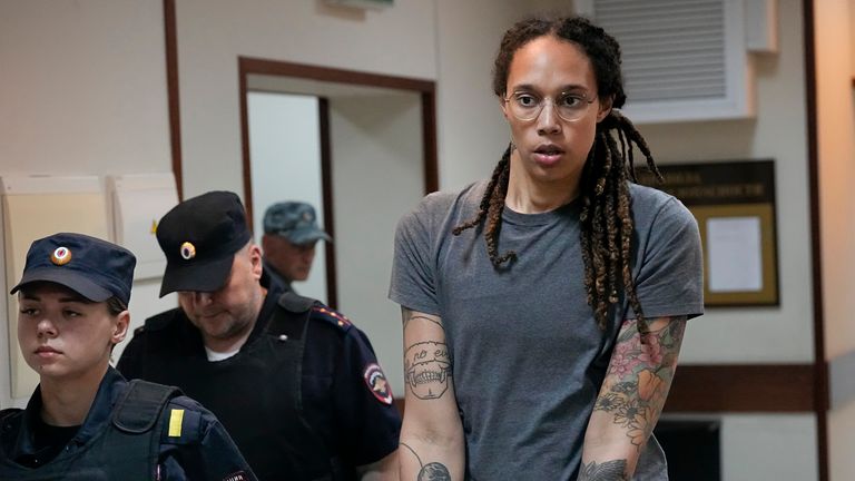 Griner was detained in Russia. US official said she was being used as a 'political pawn'