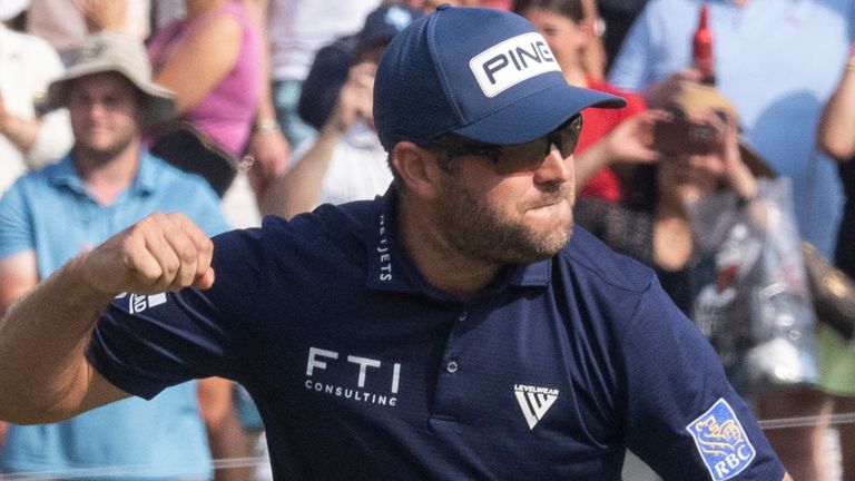 Corey Conners carded four birdies during his final round in Texas