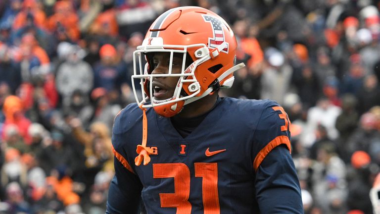 Illinois defensive back Devon Witherspoon 