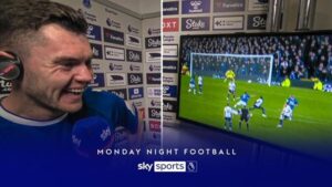 Read more about the article ‘I thought… GO ON THEN!’ | Michael Keane analyses stunner against Spurs | Video | Watch TV Show