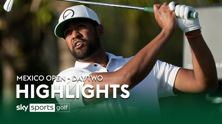 Highlights of round two at the Mexico Open at the Vidanta Vallarta course in Vallarta, Mexico.