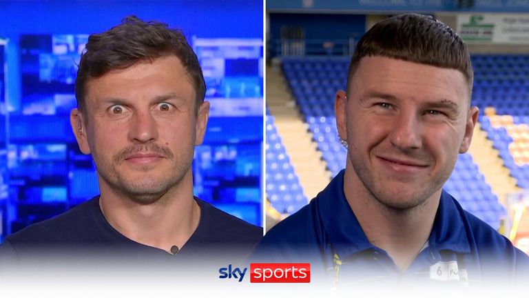 Jon Wilkin could not resist the temptation to question George Williams about his haircut while praising the Warrington player about his impressive form.