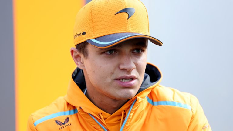 Lando Norris criticised the second red flag