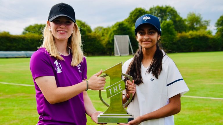 Maddy Reynolds (left) was the winner in 2021, and Rhia Sedha (right) took the 2022 prize