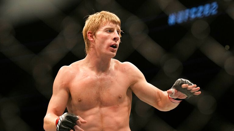 Paddy Pimblett battles Jared Gordon in their Lightweight fight during the UFC 282 event at T-Mobile Arena on December 10, 2022 in Las Vegas, Nevada, United States.