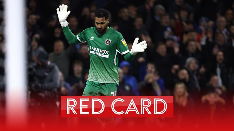 Sheffield United goalkeeper Wes Foderingham