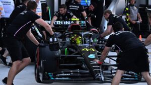 Read more about the article Miami GP: Lewis Hamilton criticises Mercedes strategy after Q2 exit leaves him starting 13th