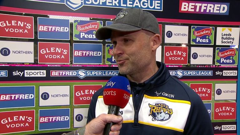 Leeds Rhinos head coach Rohan Smith was full of praise for his team after their tough loss to St Helens