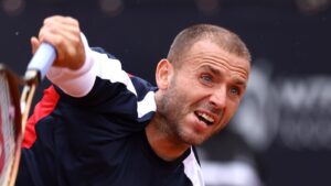 Read more about the article Italian Open: Dan Evans knocked out in Rome | Carlos Alcaraz overcomes sluggish start to progress to third round | Tennis News