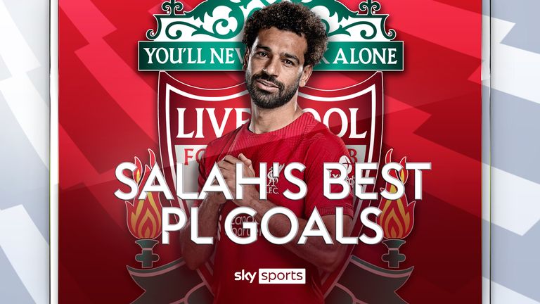 Mo Salah breaks Robbie Fowler&#39;s PL goal record. Salah&#39;s Best goals ident thumb