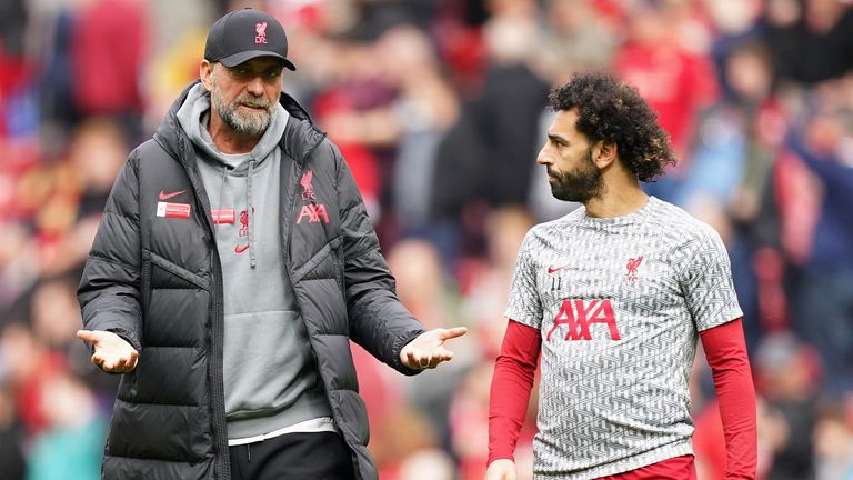 JURGEN KLOPP MOHAMED SALAH