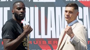 Read more about the article Lawrence Okolie and Chris Billam-Smith face off for world title clash: ‘We’re right at the pinnacle’ | Boxing News