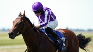 Read more about the article Sandy Lane Stakes: Little Big Bear roars back to winning ways at Haydock and goes favourite for Royal Ascot | Racing News