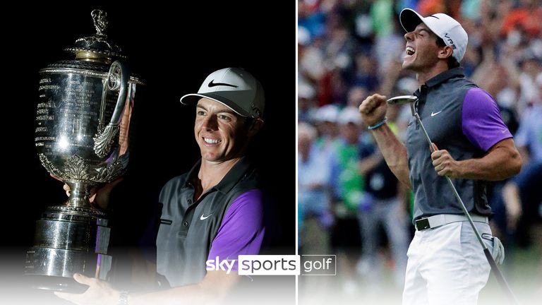 Take a look at the best bits from Rory McIlroy's final round at the 2014 PGA Championship, the most recent of his four major victories 