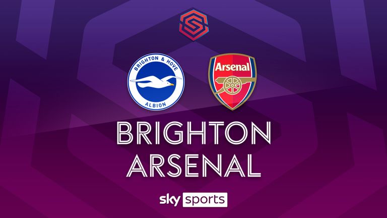 WSL BRIGHTON v ARSENAL