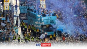 Read more about the article Manchester City treble parade: Best bits | Video | Watch TV Show