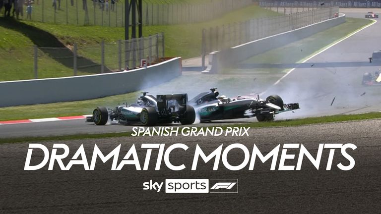 Ahead of this weekend's Spanish Grand Prix we take a look back at some of the most dramatic moments from previous races at the Circuit de Barcelona-Catalunya.