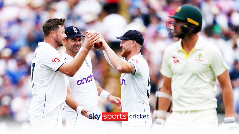 Ben Stokes celebrates with England