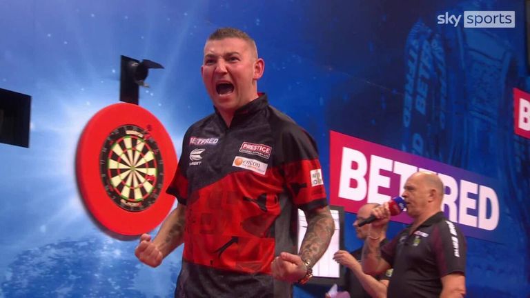 Nathan Aspinall hit this massive 151 checkout during his win over Krzysztof Ratajski