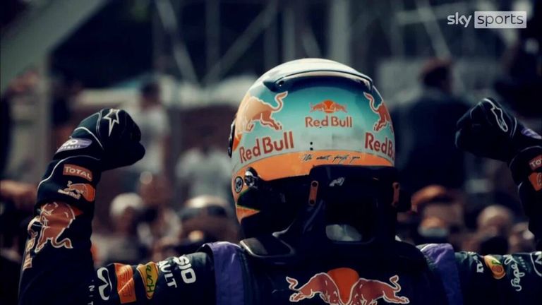 Check out some highlights from Ricciardo's incredible career in Formula 1