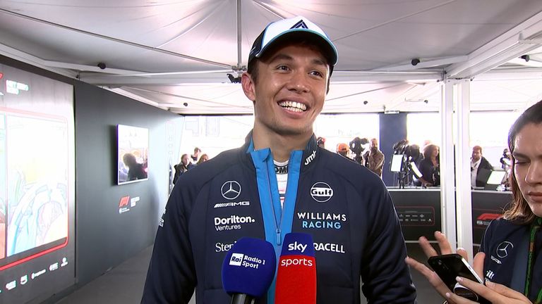 Alex Albon believes the 'right kind of wind' helped him claim an impressive fourth place in qualifying of the Dutch GP