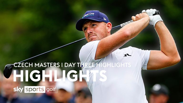 Highlights from the third round of the Czech Masters from the Albatross Golf Resort.