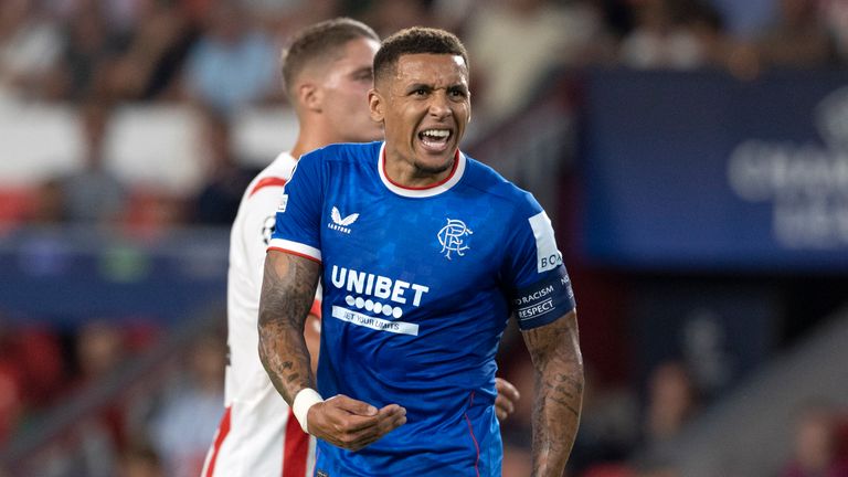 Rangers beat PVS Eindhoven in last season&#39;s Champions League qualifiers