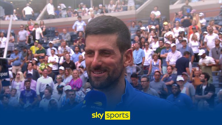 NOVAK DJOKOVIC POST MATCH THUMB 