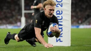 Read more about the article New Zealand 71-3 Namibia: First All Blacks win of Rugby World Cup marred by late Ethan de Groot red card | Rugby Union News