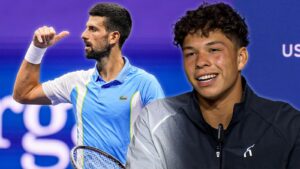 Read more about the article US Open: Ben Shelton admits Novak Djokovic’s end-of-match celebration didn’t bother him. | Tennis News