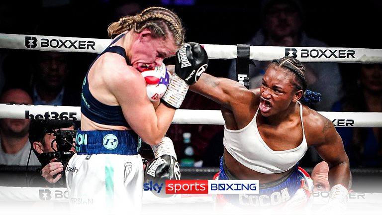 Claressa Shields and Savannah Marshall go head to head at the O2