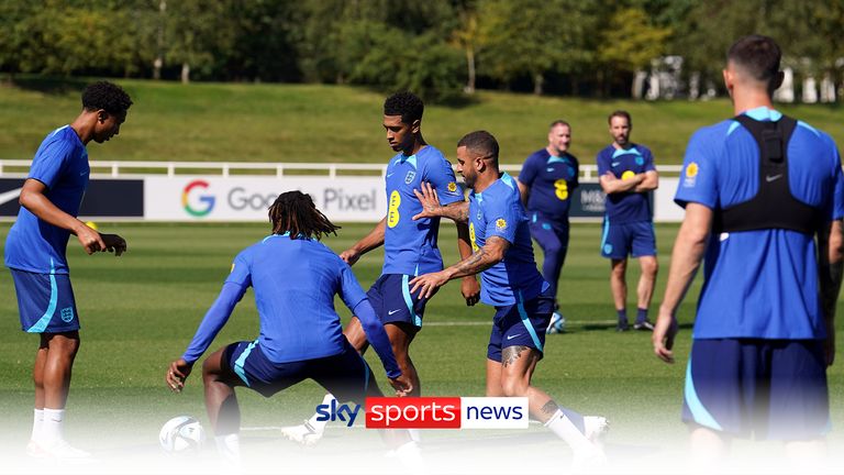 England train at St George&#39;s Park