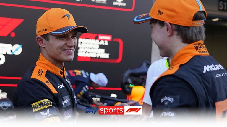 Lando Norris and Oscar Piastri claim the first double podium of the season for McLaren at the Japanese GP