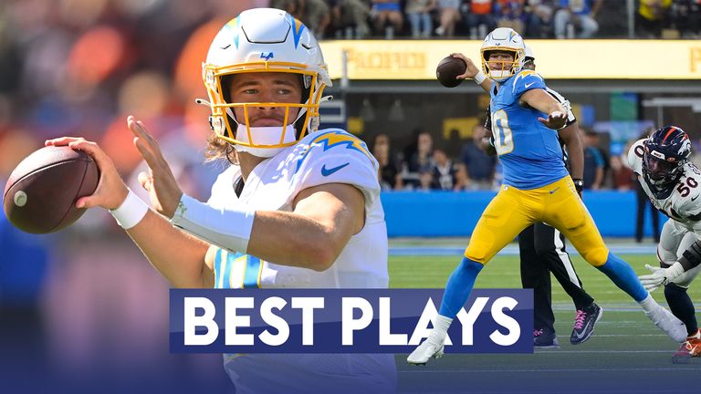 Some of the best plays from Chargers' quarterback Justin Herbert's 2022 NFL season