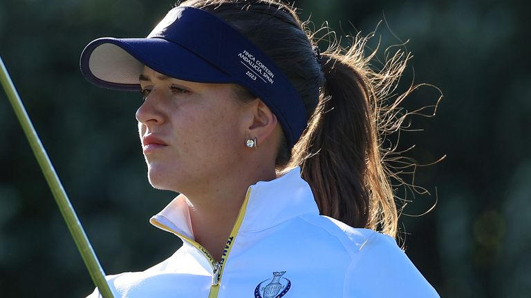 Linn Grant will partner fellow Swede Maja Stark in the Friday foursomes at the Solheim Cup