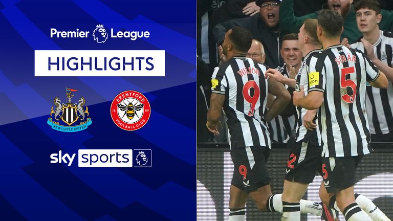 Newcastle Brentford highlights