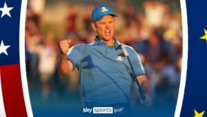 Read more about the article ‘What a day!’ | Justin Rose sinks pressure putt on 18th to deny USA a win! | Video | Watch TV Show