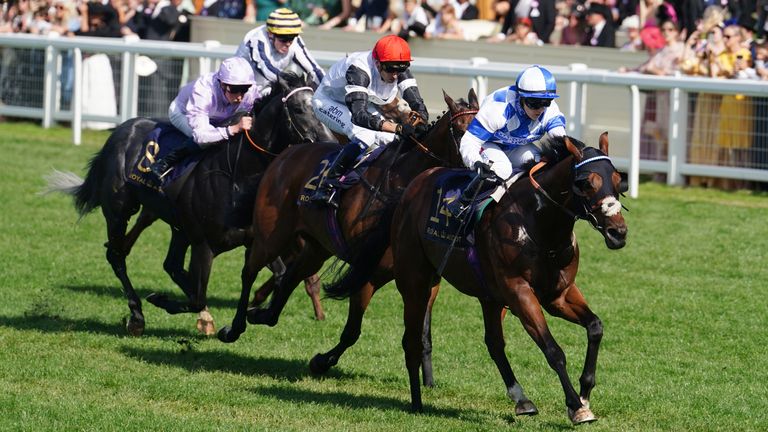 Saint Lawrence wins the Wokingham Handicap at Royal Ascot