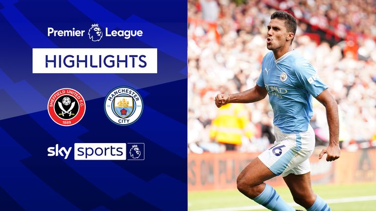 Sheff Utd vs Man City Highlights