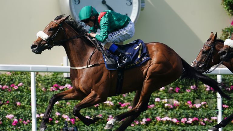 Tahiyra and Chris Hayes ease to Coronation Stakes victory at Ascot