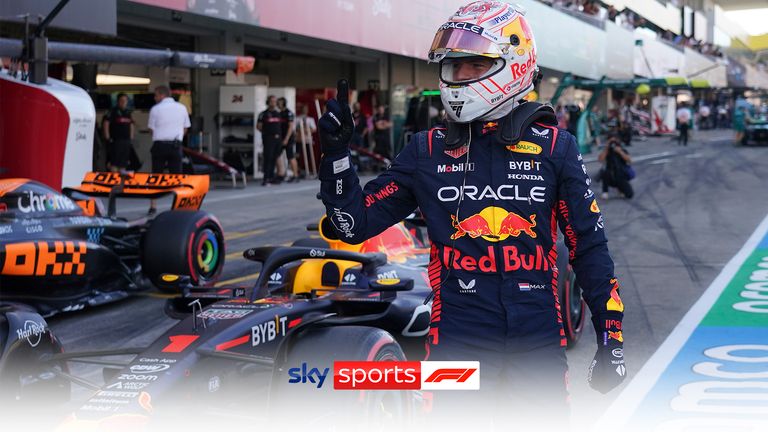 Max Verstappen took a stunning pole position in qualifying for the Japanese Grand Prix with Oscar Piastri joining him on the front row. 