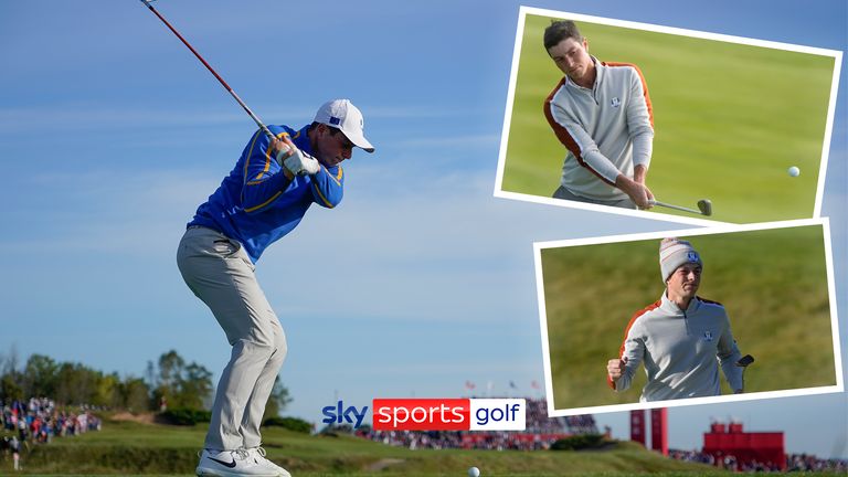 As Team Europe prepare to take on Team USA in the Ryder Cup at Marco Simone Golf & Country Club, take a look at Viktor Hovland's best shots from his debut in 2021