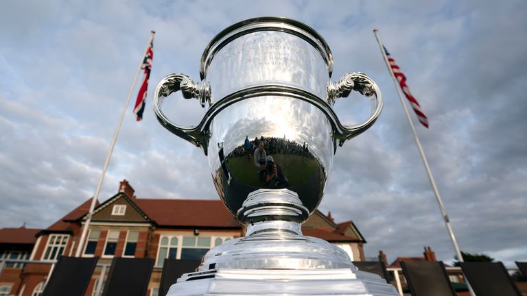 The Walker Cup trophy takes place at St Andrews this weekend