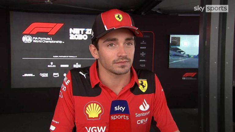 Ferrari driver Charles Leclerc says although it was frustrating, he understood why he faced a disqualification after the Austin GP.